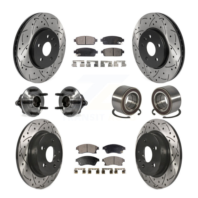 Transit Auto KBB-115473 Wheel Bearing for 2013-2014 Chevrolet Sonic - Front and Rear product image
