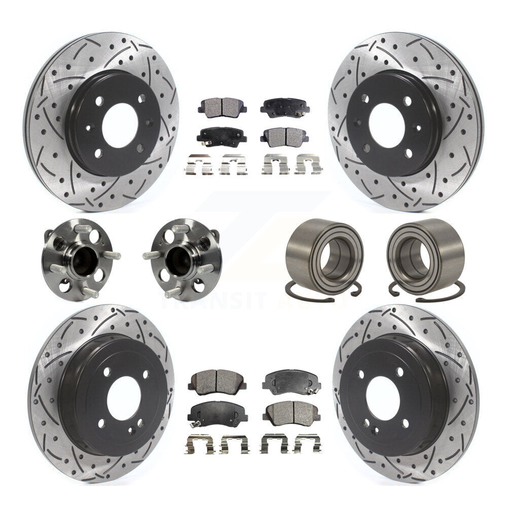 Transit Auto KBB-115474 Wheel Bearing for 2012-2017 Hyundai Accent - Front and Rear product image