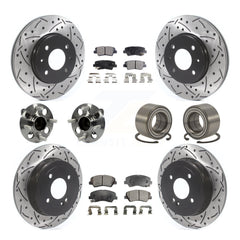 Transit Auto KBB-115474 Wheel Bearing for 2012-2017 Hyundai Accent - Front and Rear product image