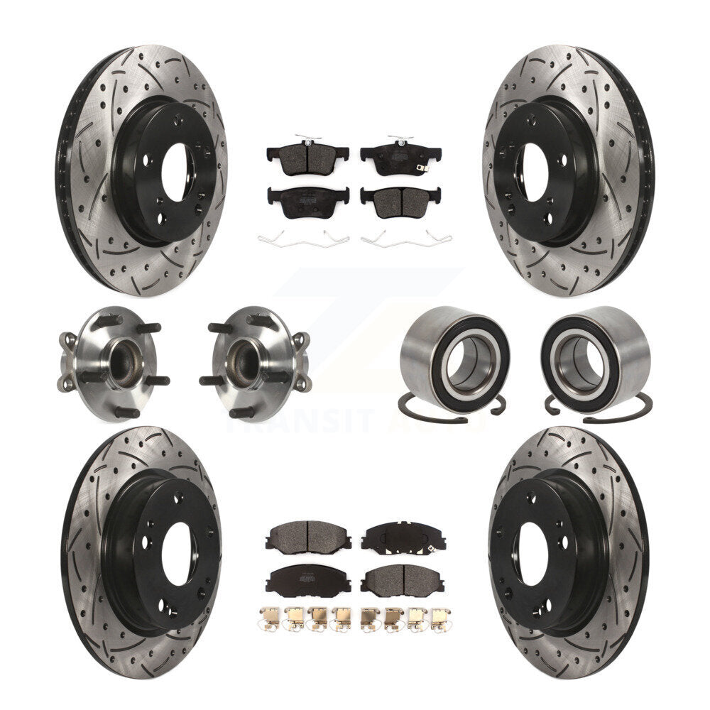 Transit Auto KBB-115477 Wheel Bearing for 2019-2022 Honda Insight - Front and Rear product image