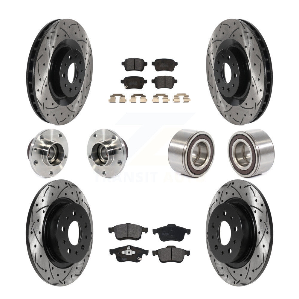 Transit Auto KBB-115478 Wheel Bearing for 2014-2018 Fiat 500L - Front and Rear product image