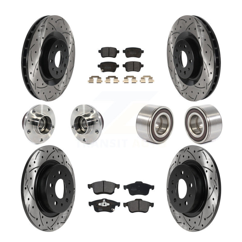 Transit Auto KBB-115478 Wheel Bearing for 2014-2018 Fiat 500L - Front and Rear product image