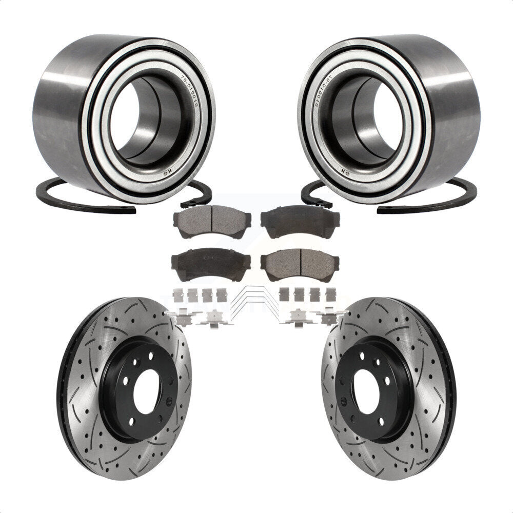 Transit Auto KBB-115481 Wheel Bearing for 2006-2012 Mazda 6, Lincoln MKZ, Ford Fusion & more - Front product image