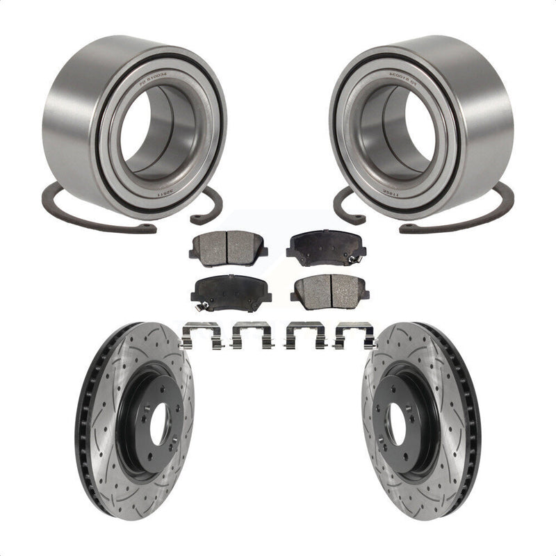 Transit Auto KBB-115487 Wheel Bearing for 2012-2017 Hyundai Azera - Front product image