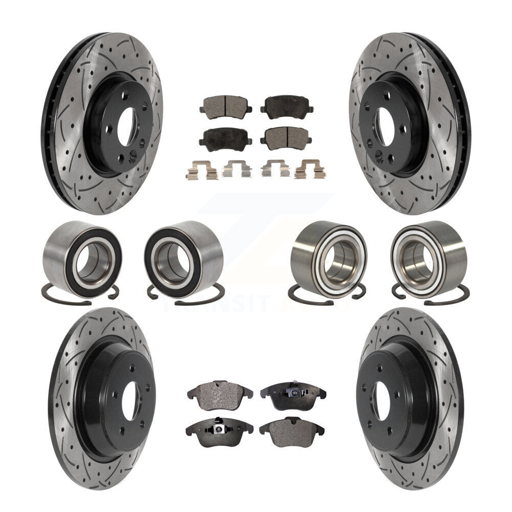 Transit Auto KBB-115519 Wheel Bearing for 2012-2015 Land Rover Range Rover Evoque - Front and Rear product image