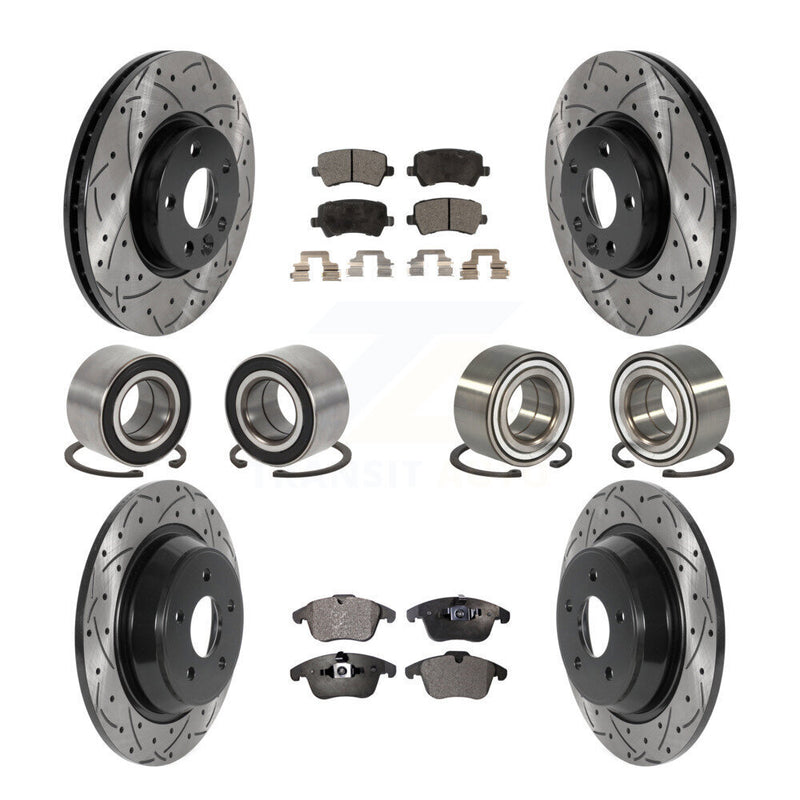 Transit Auto KBB-115519 Wheel Bearing for 2012-2015 Land Rover Range Rover Evoque - Front and Rear product image