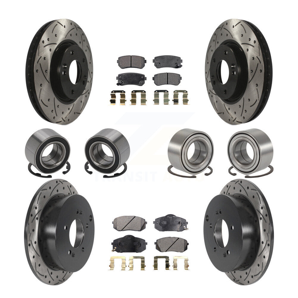 Transit Auto KBB-115520 Wheel Bearing for 2010-2016 Hyundai Tucson, Kia Sportage - Front and Rear product image
