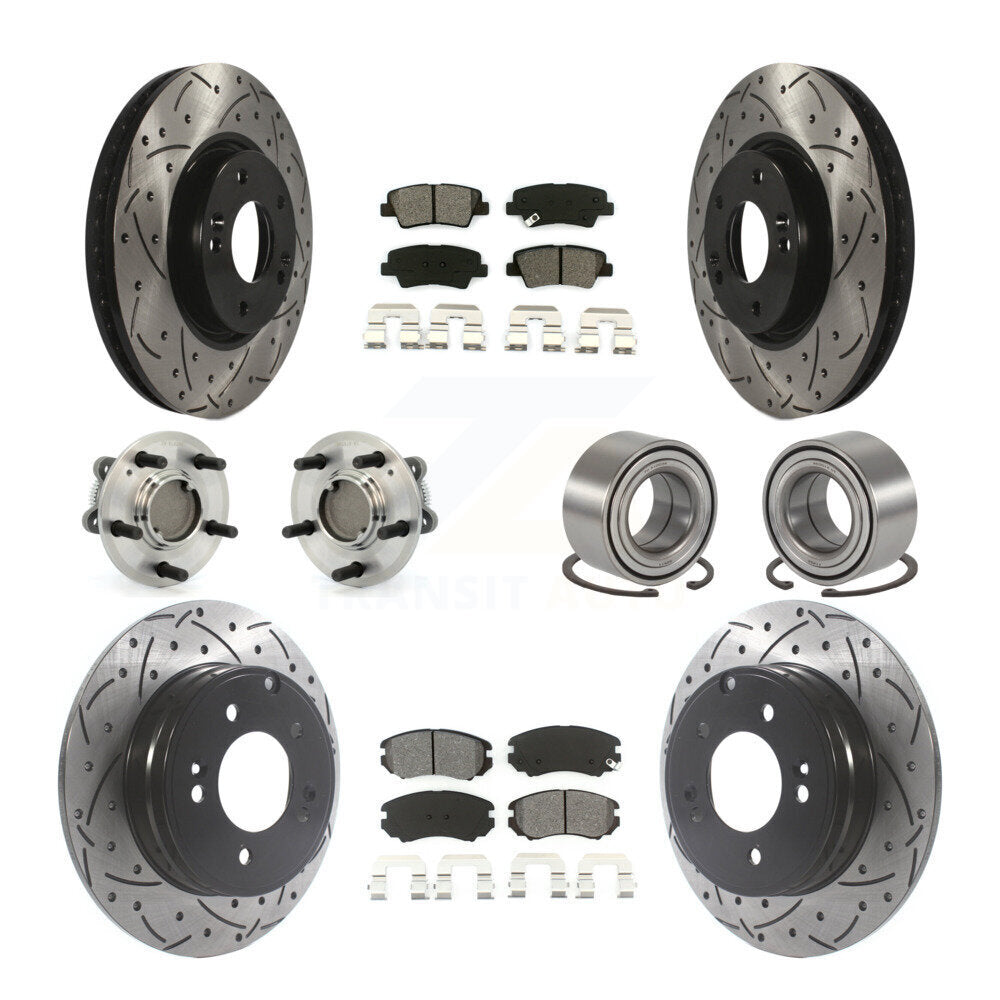 Transit Auto KBB-115525 Wheel Bearing for 2008-2010 Hyundai Sonata - Front and Rear product image