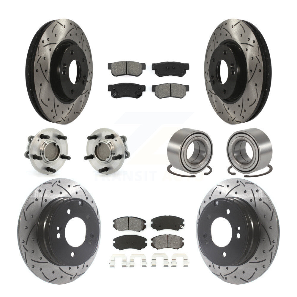 Transit Auto KBB-115526 Wheel Bearing for 2006-2008 Hyundai Sonata - Front and Rear product image