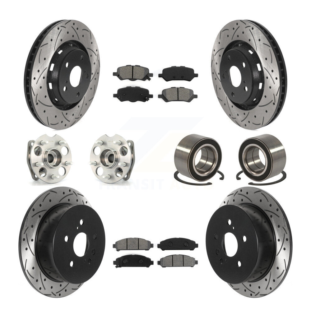 Transit Auto KBB-115529 Wheel Bearing for 2009-2016 Toyota Venza - Front and Rear product image