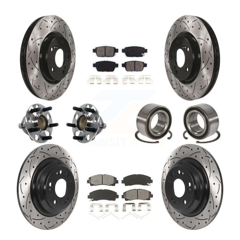 Transit Auto KBB-115533 Wheel Bearing for 2009-2014 Acura TL - Front and Rear product image