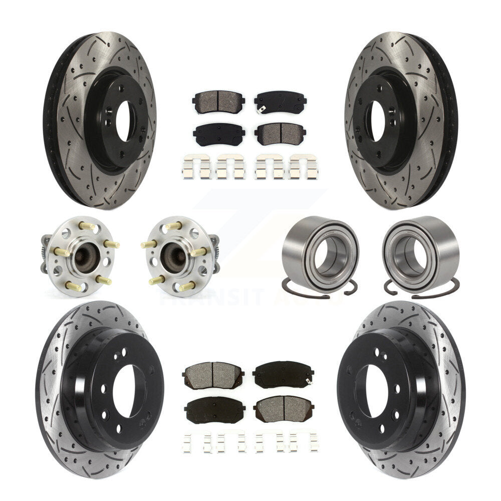 Transit Auto KBB-115536 Wheel Bearing for 2012-2016 Hyundai Tucson, Kia Sportage - Front and Rear product image