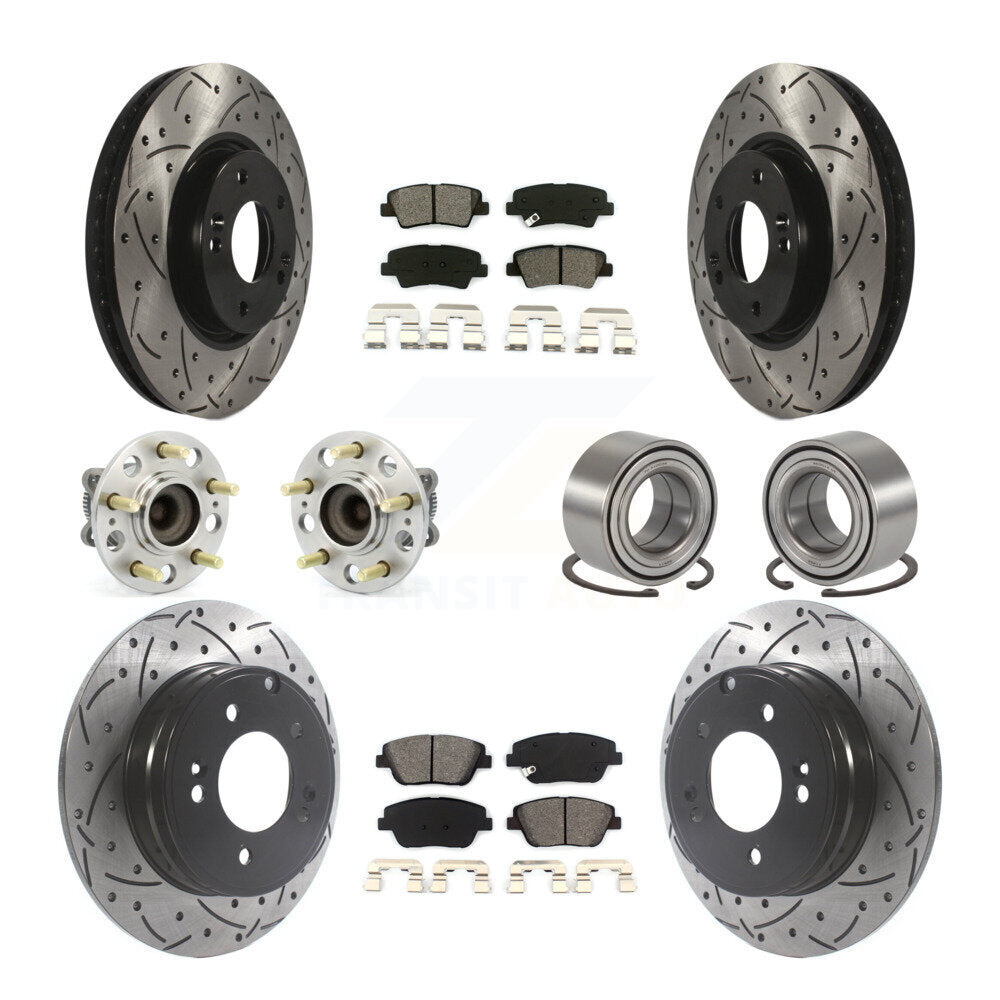 Transit Auto KBB-115537 Wheel Bearing for 2011-2015 Hyundai Sonata, Kia Optima - Front and Rear product image