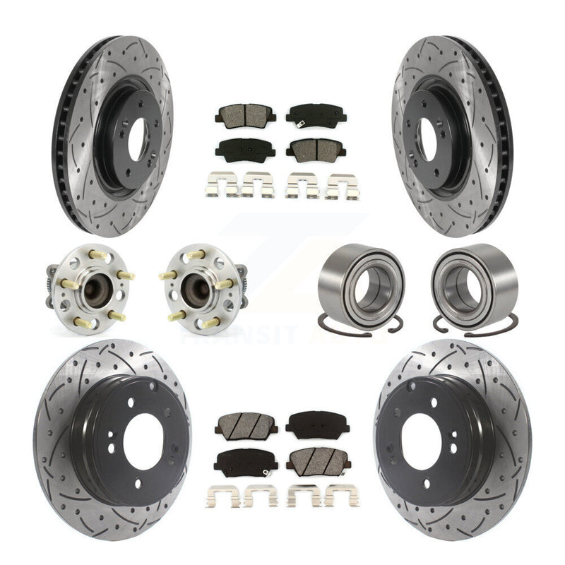 Transit Auto KBB-115542 Wheel Bearing for 2012-2017 Hyundai Azera - Front and Rear product image