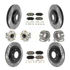Transit Auto KBB-115543 Wheel Bearing for 2016-2017 Hyundai Azera - Front and Rear product image