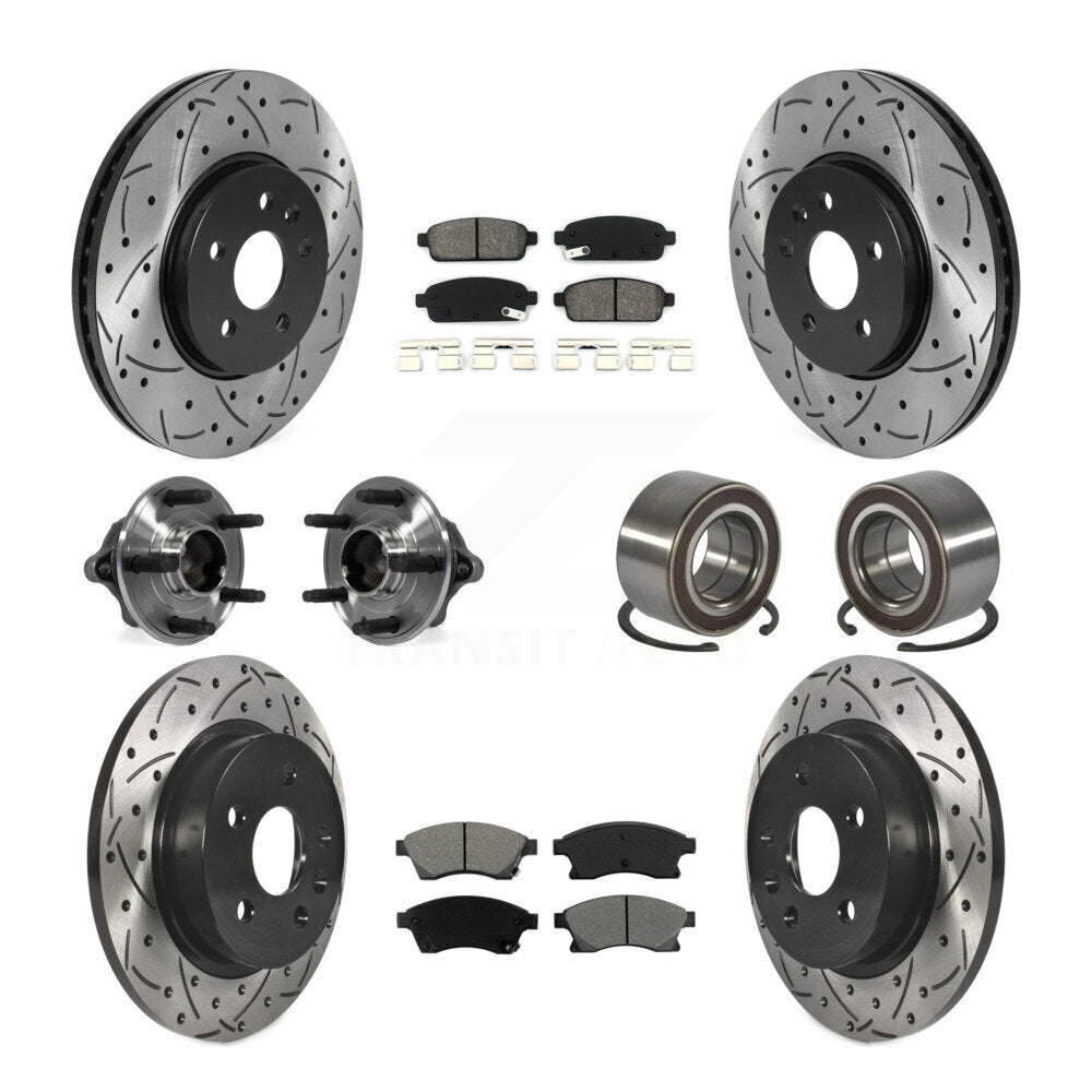 Transit Auto KBB-115551 Wheel Bearing for 2013-2014 Chevrolet Sonic - Front and Rear product image
