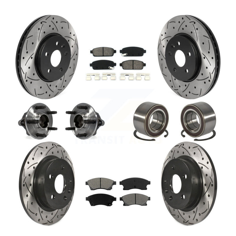 Transit Auto KBB-115551 Wheel Bearing for 2013-2014 Chevrolet Sonic - Front and Rear product image