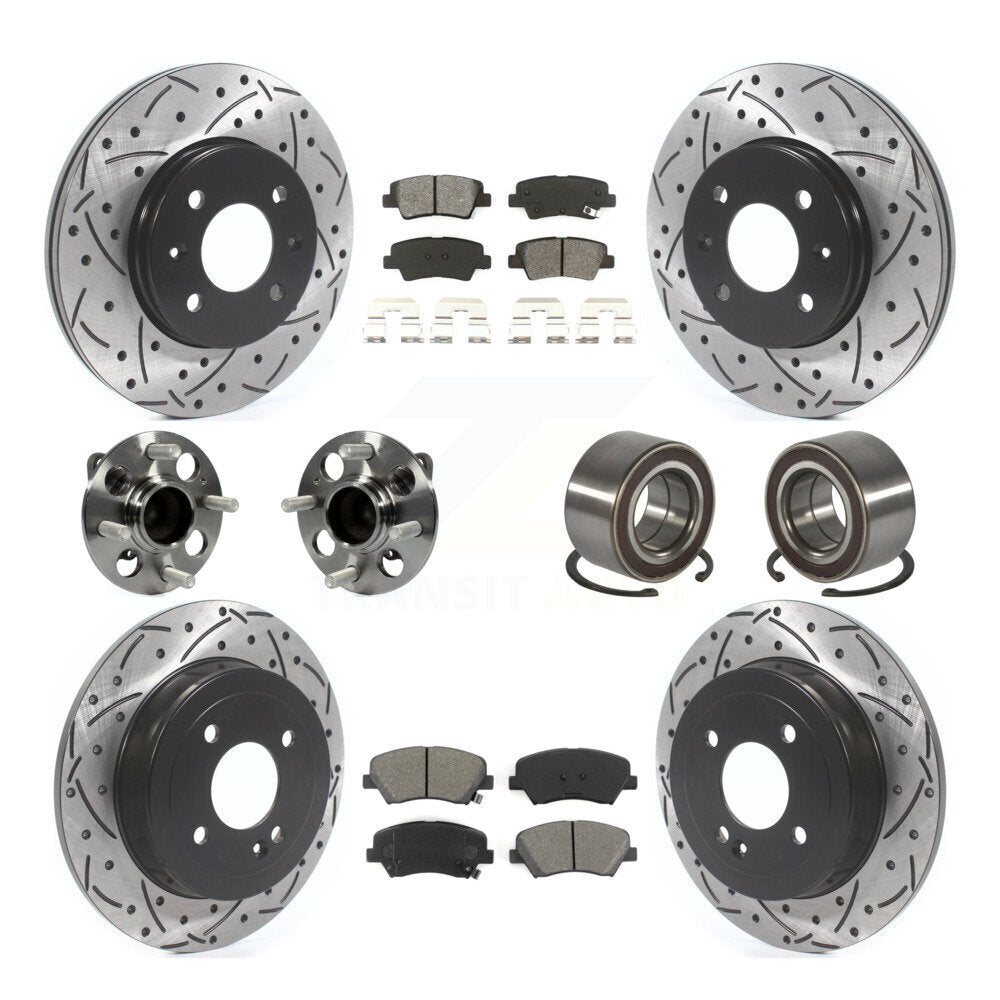 Transit Auto KBB-115553 Wheel Bearing for 2012-2017 Kia Rio - Front and Rear product image