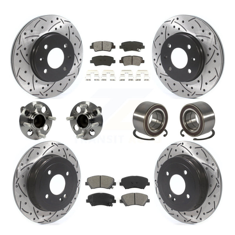 Transit Auto KBB-115553 Wheel Bearing for 2012-2017 Kia Rio - Front and Rear product image