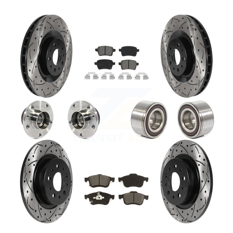 Transit Auto KBB-115555 Wheel Bearing for 2014-2018 Fiat 500L - Front and Rear product image