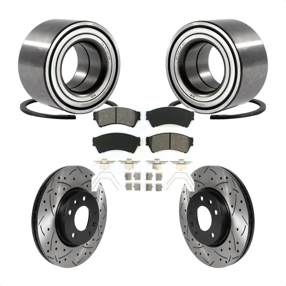 Transit Auto KBB-115558 Wheel Bearing for 2006-2012 Mazda 6, Lincoln MKZ, Ford Fusion & more - Front product image