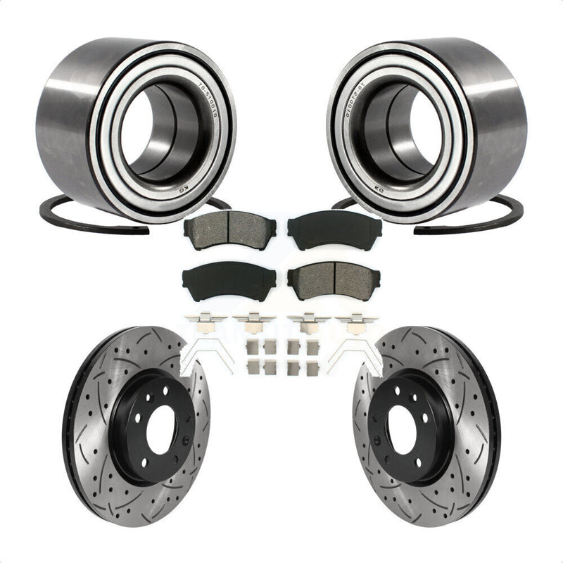 Transit Auto KBB-115558 Wheel Bearing for 2006-2012 Mazda 6, Lincoln MKZ, Ford Fusion & more - Front product image