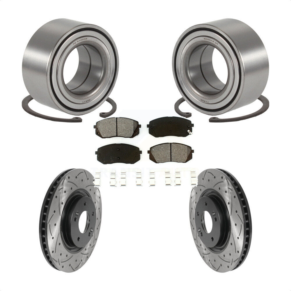 Transit Auto KBB-115562 Wheel Bearing for 2014-2017 Hyundai Tucson, Kia Cadenza - Front product image