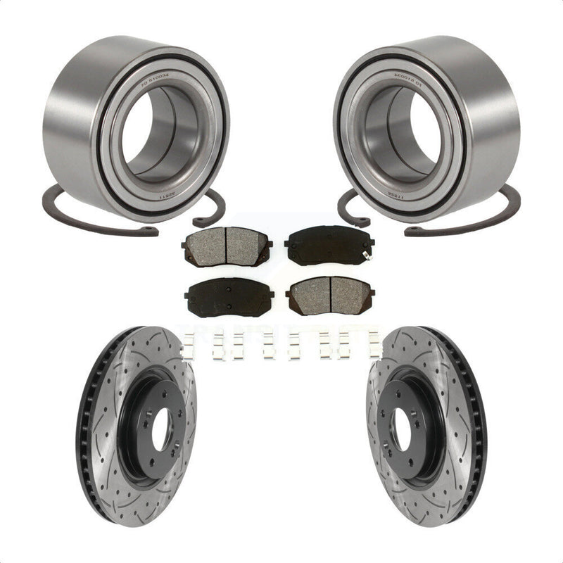 Transit Auto KBB-115562 Wheel Bearing for 2014-2017 Hyundai Tucson, Kia Cadenza - Front product image