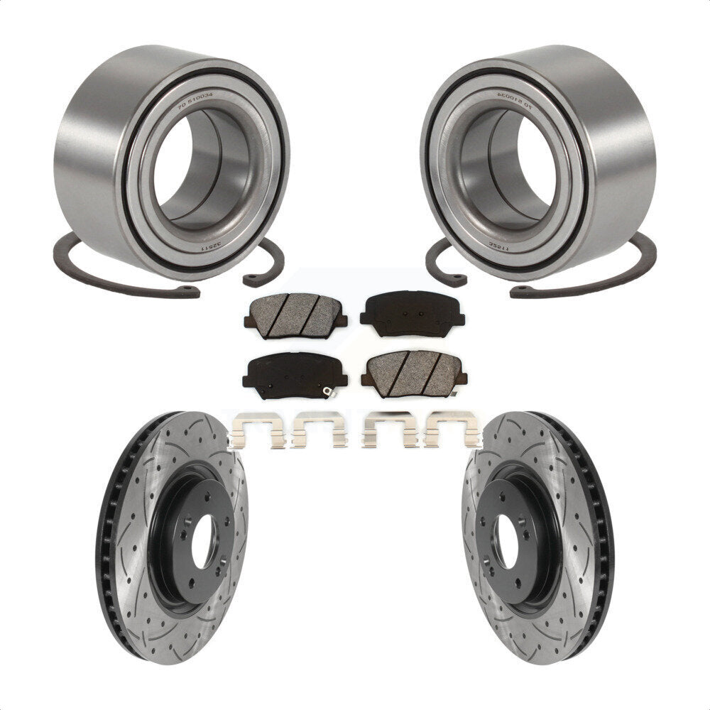 Transit Auto KBB-115564 Wheel Bearing for 2012-2017 Hyundai Azera - Front product image