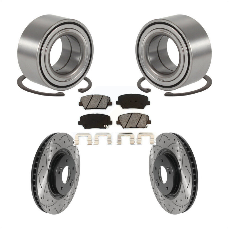 Transit Auto KBB-115564 Wheel Bearing for 2012-2017 Hyundai Azera - Front product image