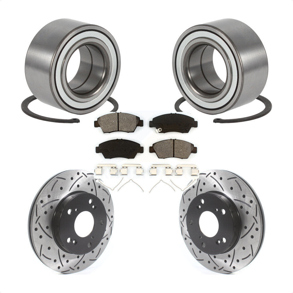 Transit Auto KBB-115566 Wheel Bearing for 2002-2006 Honda Civic, Acura RSX - Front product image