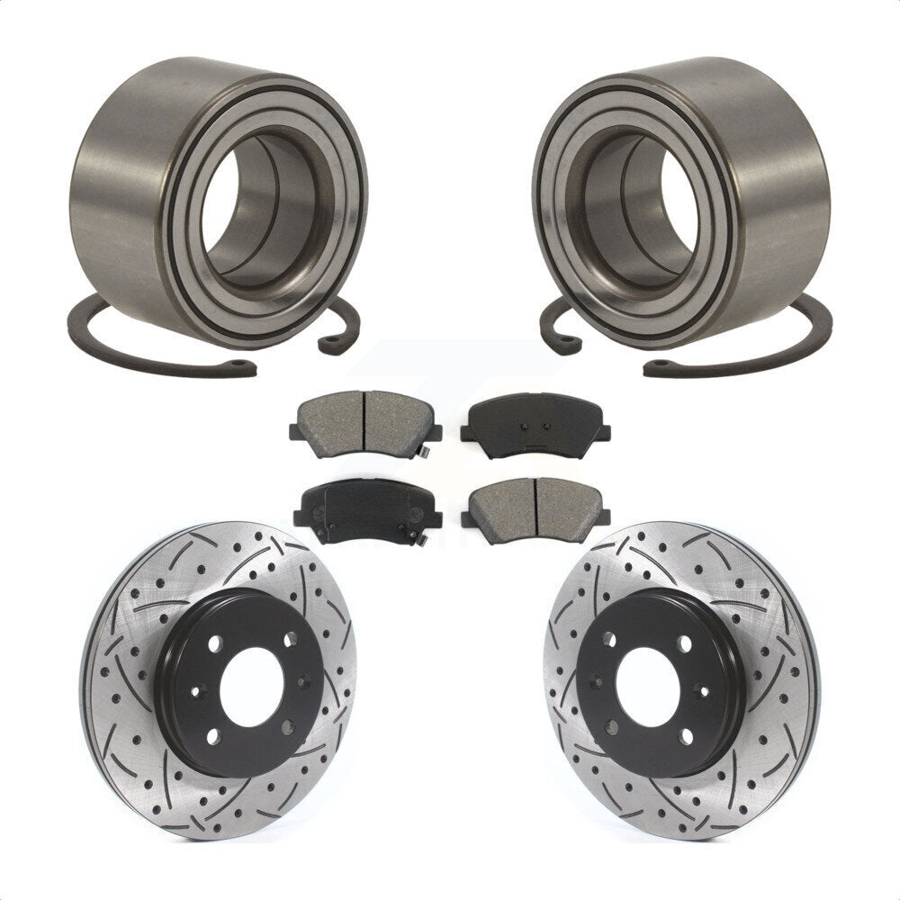 Transit Auto KBB-115567 Wheel Bearing for 2012-2017 Hyundai Accent - Front product image