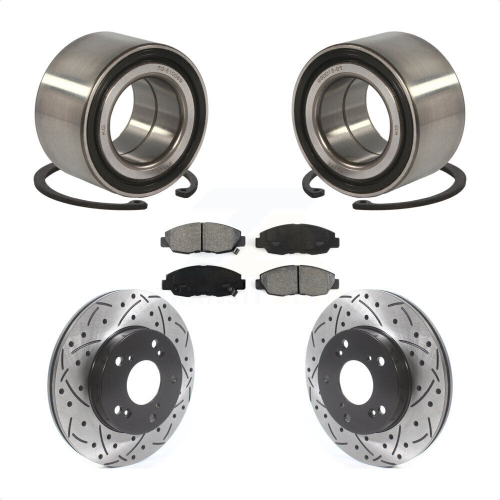 Transit Auto KBB-115574 Wheel Bearing for 2006-2011 Honda Civic - Front product image