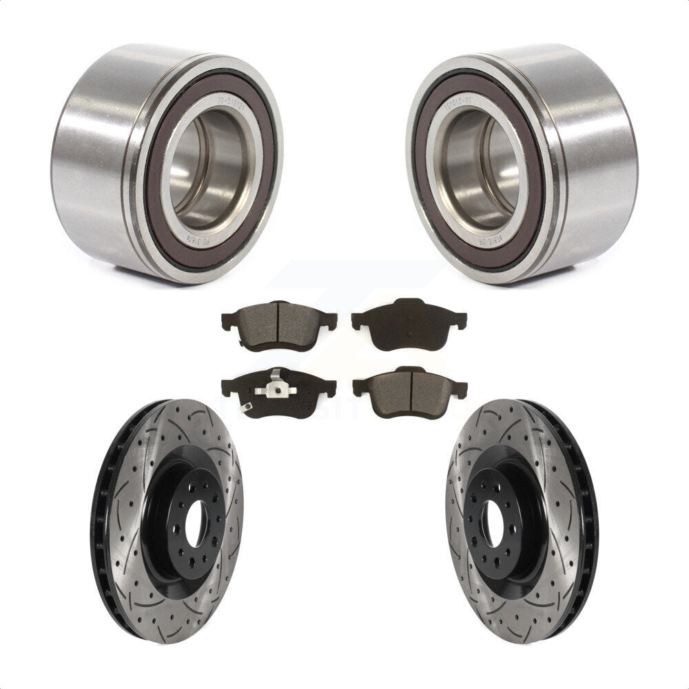 Transit Auto KBB-115585 Wheel Bearing for 2014-2018 Fiat 500L - Front product image