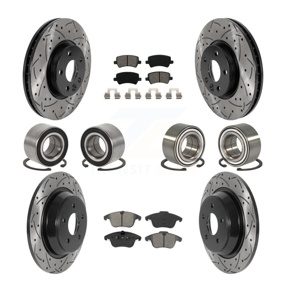 Transit Auto KBB-115592 Wheel Bearing for 2012-2015 Land Rover Range Rover Evoque - Front and Rear product image
