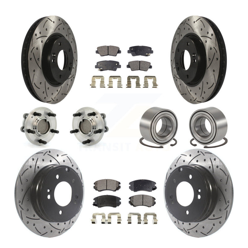 Transit Auto KBB-115598 Wheel Bearing for 2008-2010 Hyundai Sonata - Front and Rear product image