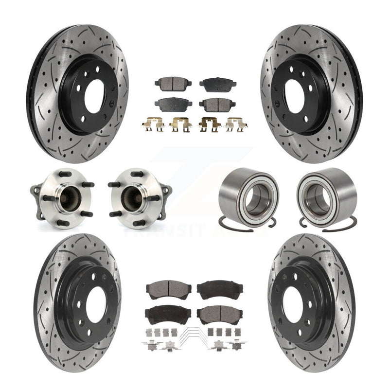 Transit Auto KBB-115608 Wheel Bearing for 2009-2013 Mazda 6 - Front and Rear product image