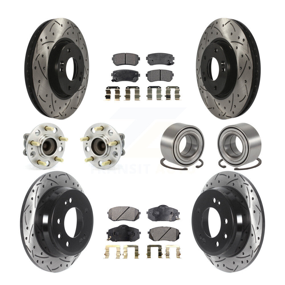 Transit Auto KBB-115609 Wheel Bearing for 2012-2016 Hyundai Tucson, Kia Sportage - Front and Rear product image