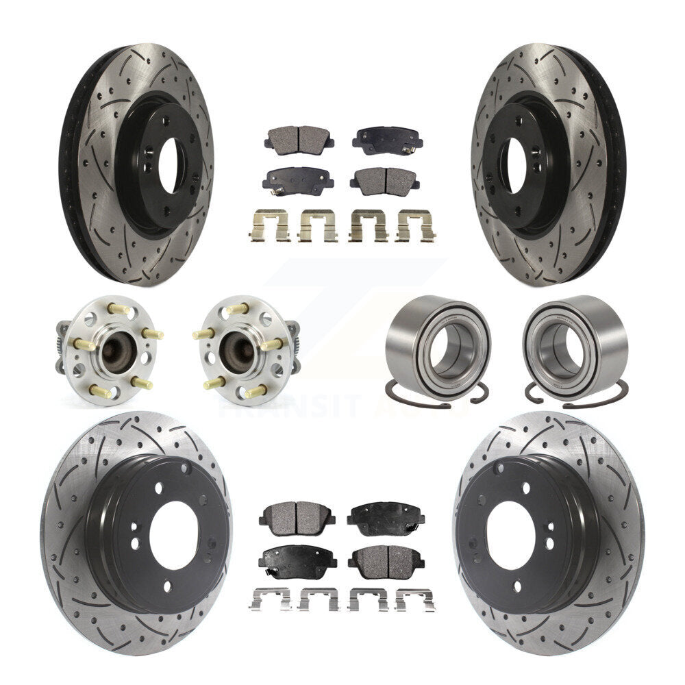 Transit Auto KBB-115610 Wheel Bearing for 2011-2015 Hyundai Sonata, Kia Optima - Front and Rear product image