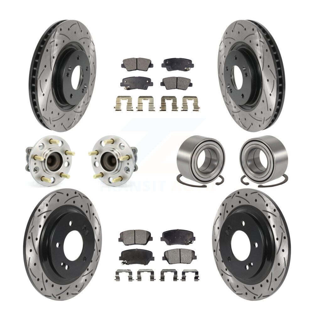 Transit Auto KBB-115616 Wheel Bearing for 2016-2017 Hyundai Azera - Front and Rear product image
