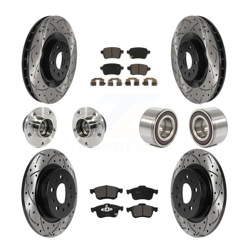 Transit Auto KBB-115629 Wheel Bearing for 2014-2018 Fiat 500L - Front and Rear product image