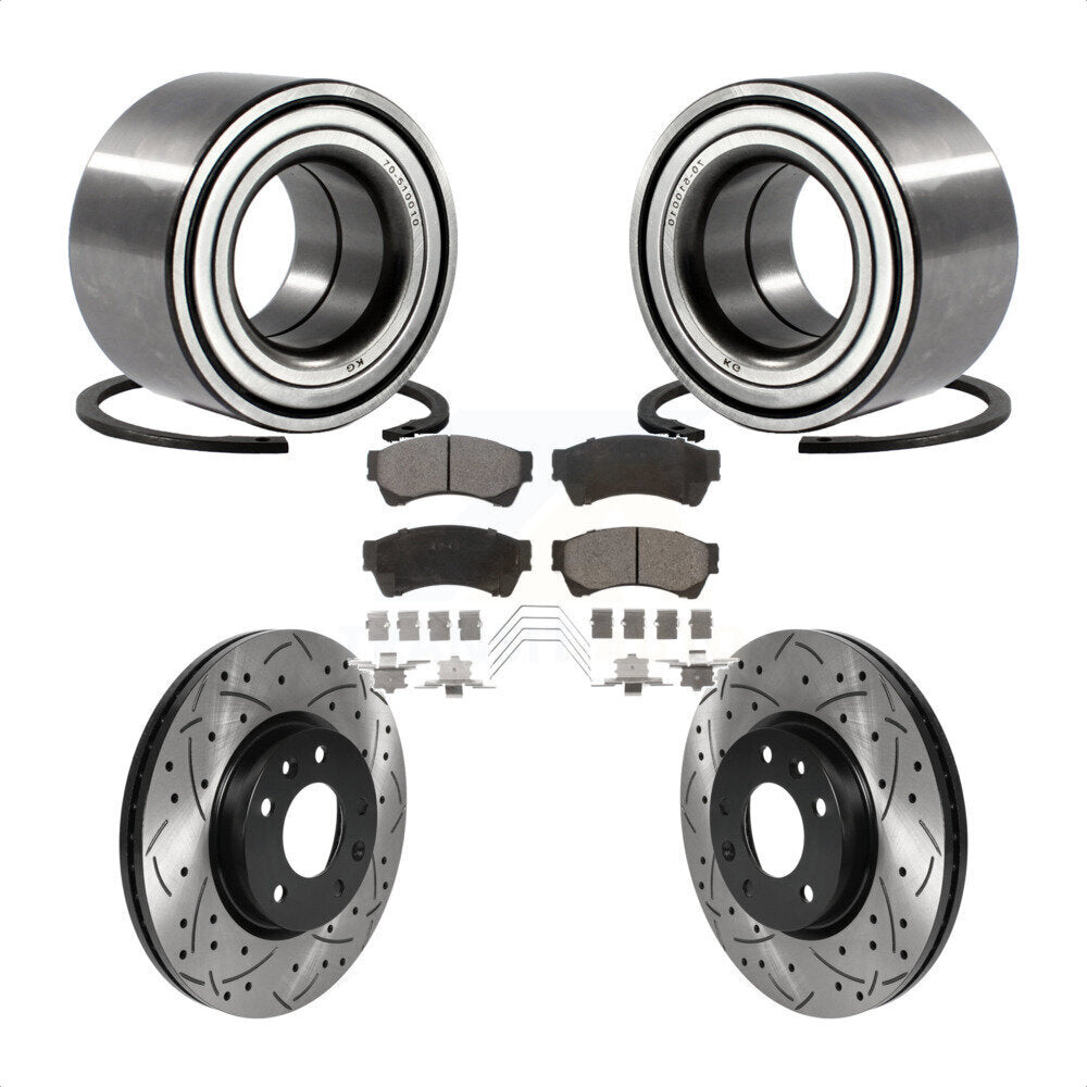 Transit Auto KBB-115632 Wheel Bearing for 2006-2012 Mazda 6, Lincoln MKZ, Ford Fusion & more - Front product image