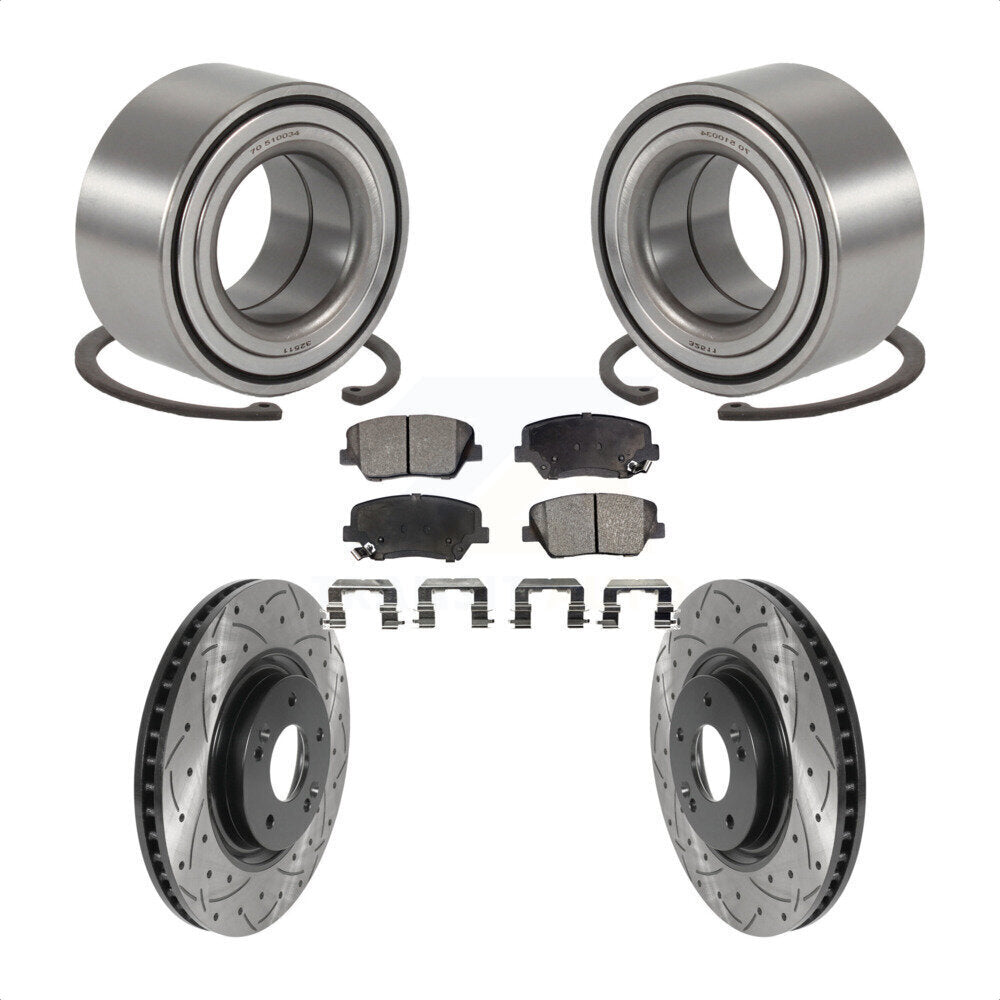Transit Auto KBB-115638 Wheel Bearing for 2012-2017 Hyundai Azera - Front product image