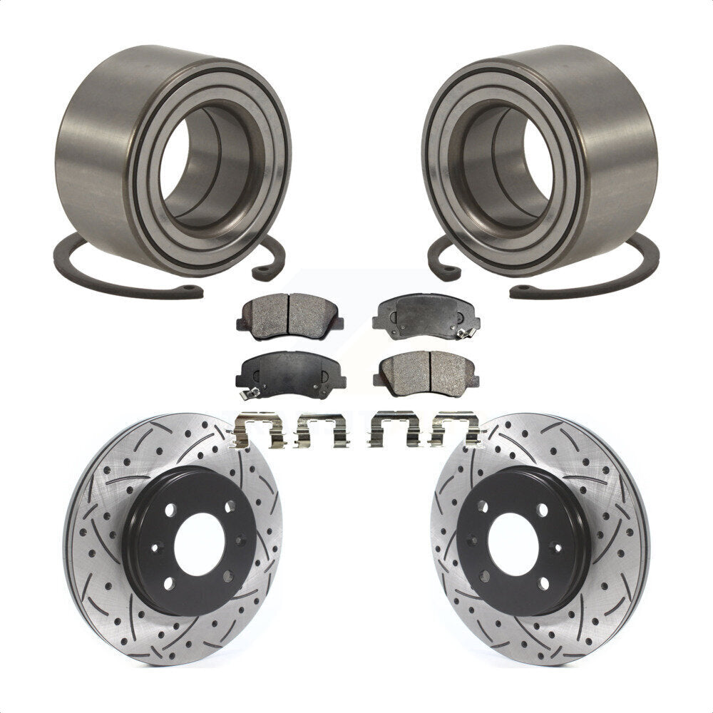 Transit Auto KBB-115641 Wheel Bearing for 2012-2017 Hyundai Accent - Front product image