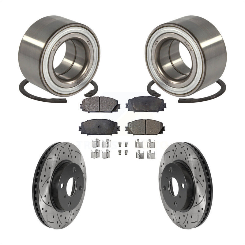Transit Auto KBB-115652 Wheel Bearing for 2006-2019 Toyota Yaris, Scion iQ, Toyota Prius C - Front product image