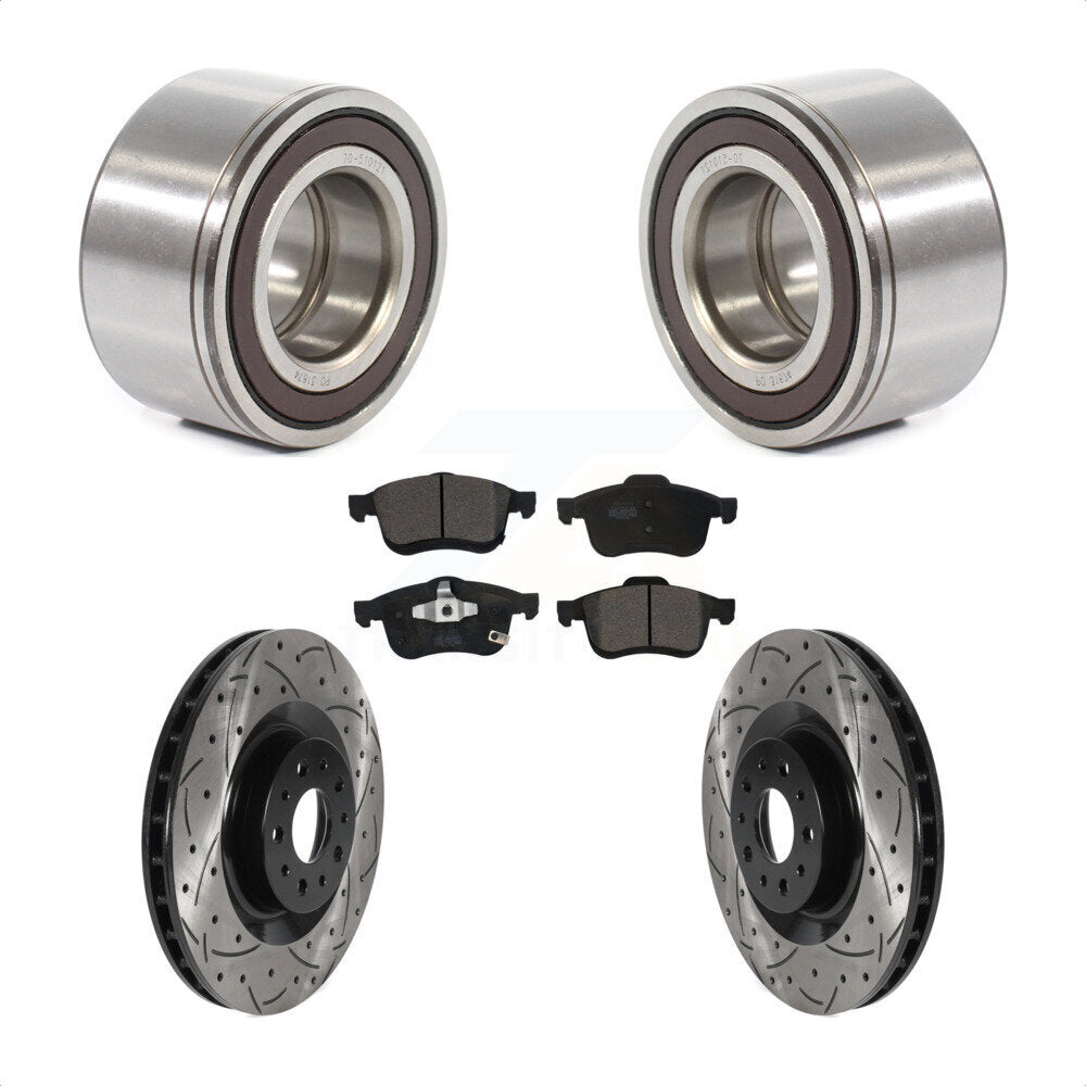 Transit Auto KBB-115662 Wheel Bearing for 2014-2018 Fiat 500L - Front product image