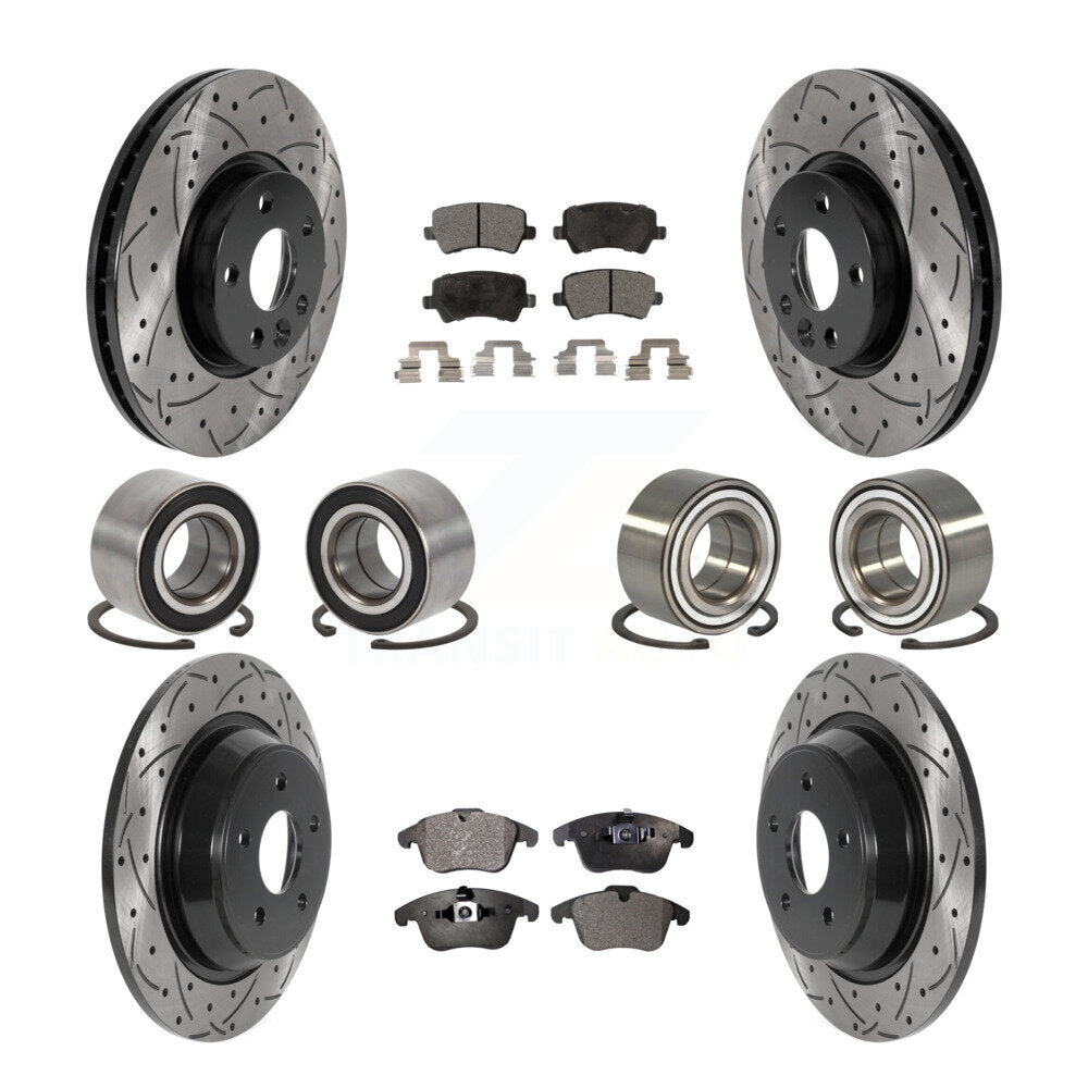 Transit Auto KBB-115672 Wheel Bearing for 2012-2015 Land Rover Range Rover Evoque - Front and Rear product image