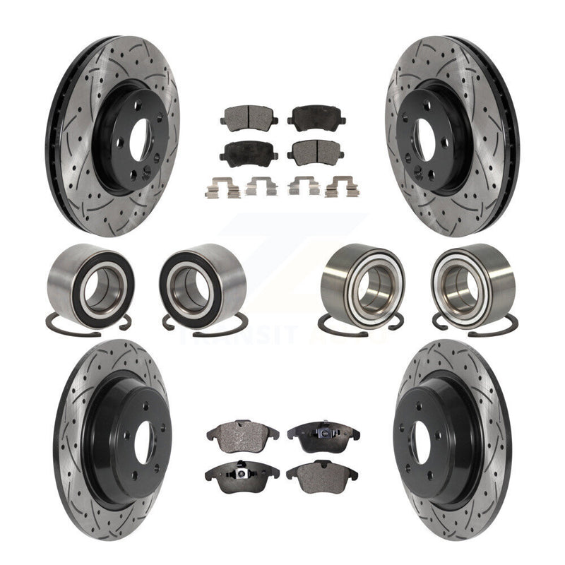 Transit Auto KBB-115672 Wheel Bearing for 2012-2015 Land Rover Range Rover Evoque - Front and Rear product image