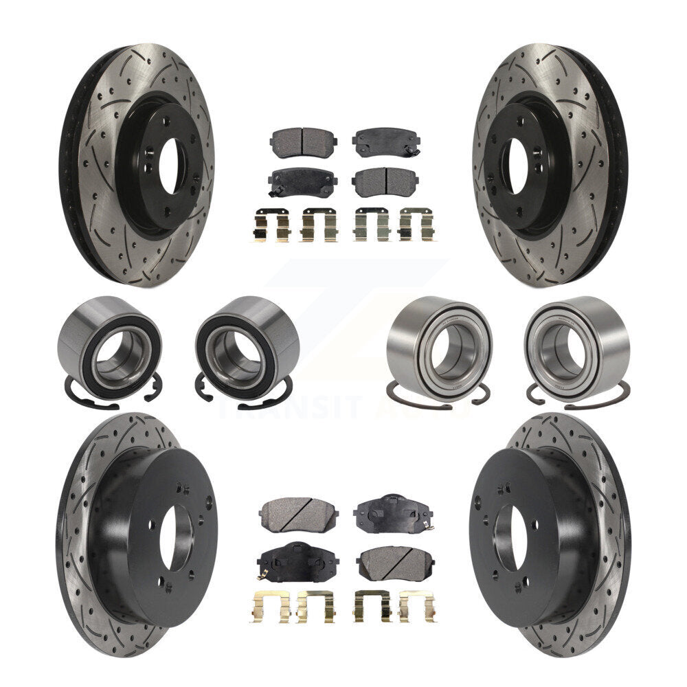 Transit Auto KBB-115673 Wheel Bearing for 2010-2016 Hyundai Tucson, Kia Sportage - Front and Rear product image