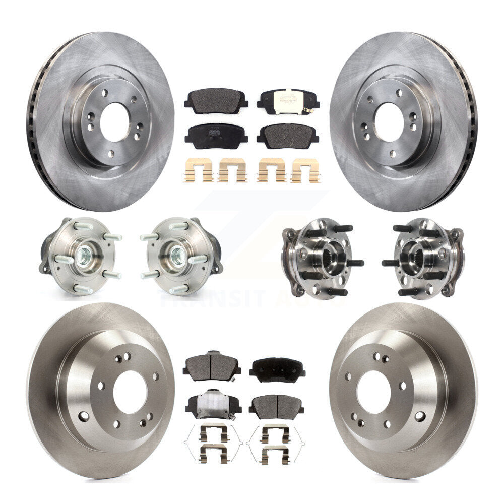 Transit Auto KBB-115708 Wheel Bearing and Hub Assembly for 2017-2018 Hyundai Santa Fe Sport - Front and Rear product image